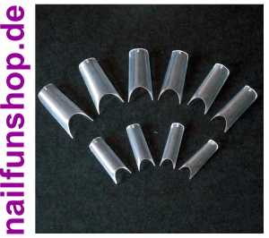 500 Profi Tips NEW TUBE - SHAPED CLEAR - Der neue Trend im Nachfüllbeutel 0-9